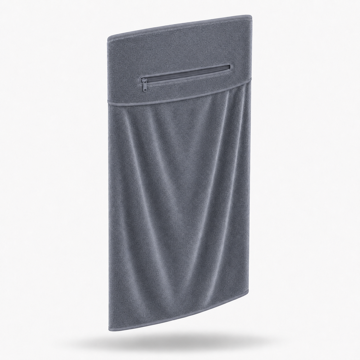 Louit Gym Towel with Zip Pocket & Bench Hood